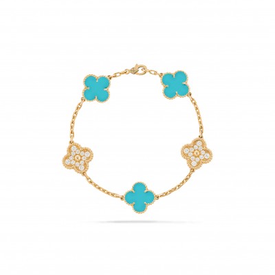 VAN CLEEF ARPELS VINTAGE ALHAMBRA BRACELET VCARD003